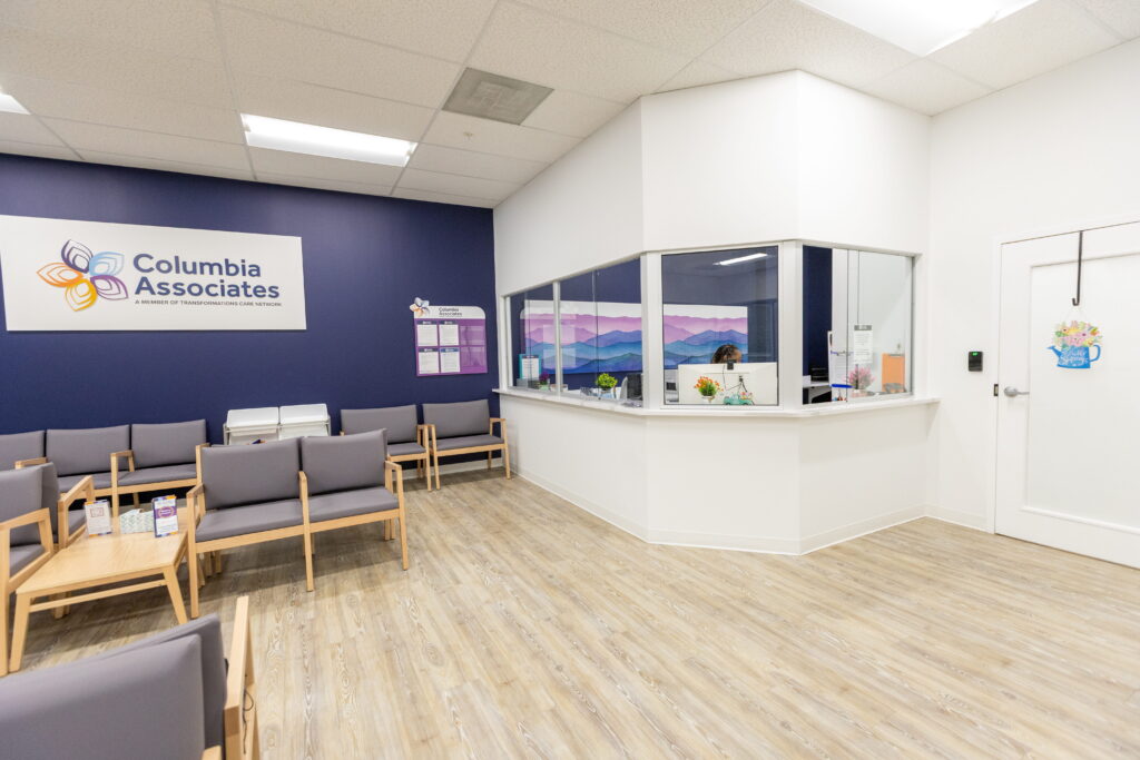 Columbia Mental Health - Bowie, MD reception desk